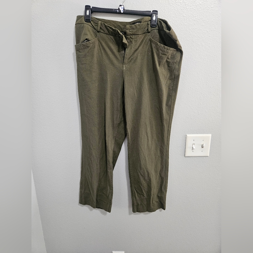 Banana Republic Women's Dress Pants Olive Size 14